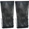 Angoily 2 Pezzi Borsa Rete da Immersione in Nylon Nero, Leggera e Resistente Agli Strappi, per Attività Acquatiche e Rafting Coulisse Pratica