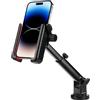 BOOSTEADY Supporto per telefono per kayak, regolabile a 360°, con braccio lungo, accessori per la pesca di kayak, supporto per telefono per kayak, compatibile con smartphone da 10,2 a 17,8 cm