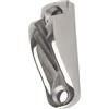 Diyeeni Morsetto per Corda per Barca in Acciaio Inossidabile 316, per Accessori Marini per Kayak a Vela, Parti Hardware di Fissaggio per Corda Regolabile con 2 Viti, 6 Mm/0,2 Pollici