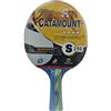 Kounga Table Tennis Racket Giant Dragon Catamount-4 Stars, Racchetta per Ping-Pong Unisex, Red/Black, Taglia Unica