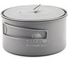 TOAKS Pure Titanium Cup Ultralight Outdoor Mug con coperchio e manico pieghevole Camping Cookware