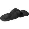 TOVINANNA Maniglia per Barca in Nylon Nero Rivestimento in PVC, Manico Portatile e Resistente per Kayak e Barche Gonfiabili, Design Semplice per attività Outdoor