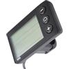 Cuifati Display LCD per Bicicletta Elettrica S866 Misuratore 24V 36V 48V con Spina SM, Pannello di Controllo Scooter Elettrico Impermeabile IP65 per Manubri da 22,2 Mm