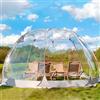 Generic Gazebo pop up, tenda a cupola igloo per 5-7 persone, resistente ai raggi UV, per campeggio, feste in giardino ed eventi per osservare le stelle