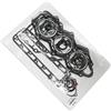 ZCDYGHU Kit guarnizioni Testata Motore 3C8-87121-0 per fuoribordo 2T 40HP 50HP NS40D2 NS50D2