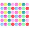 iplusmile 50 Pezzi Palline da Ping Pong Colorate in Pp 40mm Senza Cuciture per Giochi da Tavolo e Decorazioni Artigianali, per Allenamento e Feste Colore Casuale