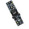 NbgrvB Orologio digitale Tasbih impermeabile per anello zikr con controllo app, ricaricabile tramite USB, per preghiera e meditazione, cinturino in silicone nero