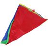 KAILIKETIY Paracadute Arcobaleno per Tessuto Resistente con Maniglie per Giochi di Gruppo all Aperto e Allenamento Sensoriale in età Prescolare