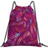 Generic con Coulisse Borsa Coulisse Paperclips Sacca Sportiva Personalizzato Zaino da Viaggio per Nuoto Vacanze Festival 36X42Cm