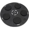 CHICIRIS Macchina da Boxe Musicale, Bersaglio da Boxe Elettronico Bluetooth ABS PU con Batteria Ricaricabile da 2000 mAh, Trainer a Parete con velocità della Luce Regolabile per Adulti e Bambini a