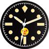 Generico 50 parti del quadrante dell'orologio da 29 mm for NH35 PT5000 della cassa luminosa verde set di lancette sterili for orologio subacqueo(Non-Radiation handC,For eta2824 pt)