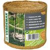 Verdemax Fascia in Juta 25mt x 15h cm Materiale Naturale Morbido e Resistente di Verdemax