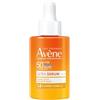 Avene Avène Ultra Serum Glow Effekt LSF 50+ schützt vor UVB, UVA + HEV Blue Light Filter für eine aufhellende Wirkung, 30 ml Soluzione