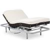 Geriafy - Letto Articolato Elettrico 80x200 cm | Materasso Ortopedico in Memory Foam 20 cm | Telecomando via cavo