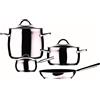 MEPRA Batteria 195 Kitchen, 7 Pezzi, Acciaio Inossidabile 18/10
