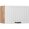 Vicco Pensile da cucina Fame-Line, Bianco rustico/Rovere dorato, 60 cm, per la combinazione con altri moduli della serie Fame-Line