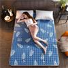 hxoity Materasso Futon Ultra Sottile Poliestere Pieghevole Tatami Tappeto Pavimento Pelle Amica Spazzolato Tutte Stagioni Portatile Dormitorio Studenti Cartoon Morbido Antiscivolo Poltrona Letto Traspirante