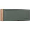 Vicco Pensile da cucina Fame-Line, Verde-oro rustico/Rovere dorato, 100 cm, per la combinazione con altri moduli della serie Fame-Line