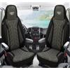 BREMER SITZBEZÜGE Coprisedili e protezioni per camper, compatibili con Fiat Ducato, Citroen Jumper e Peugeot Boxer | Coprisedili anteriori su misura | Adatti per camper semintegrali, furgoni e camper con cabina a letto | Coprisedili per sedile del …