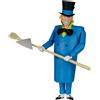 McFarlane Toys Batman: La serie animata - Jervis Tetch (Mad Hatter) - Figurina da 15 cm della serie «Build-A-Figure» di McFarlane Toys