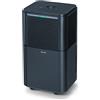 Beurer LE150 Deumidificatore 12 l-24h per ambienti fino a 30 m² Serbatoio 2 L Classe A Funzione Bucato Modalita' Notte colore Nero