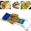 Roebii Sushi Dolma Rotolamento Verdura Rullo di Carne Ripieni UVA Cavolo Sushi Stampo Macchina Rullo di Carne di Plastica Ripieni Foglie D'uva Cavolo Ripieno Foglia di UVA Macchina Rullo
