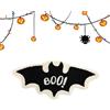 Générique Halloween Doormat - Bat-Shaped Welcome Mat | Decorative Holiday Floor Rug | Assorbent Carpet for Indoor Outdoor Use on Entryway Porch Entrance Kitchen Bathroom Or Bedroom and Seasonal Display