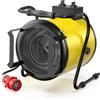 DAHTEC Stufetta Elettrica Industriale 9 kW 400 V Termoventilatore, Giallo