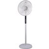 Generico Ventilatore a Piantana ZEN VP40/126NBT, 50W, Diametro 40cm, 5 Pale, 3 Velocità, Oscillante, con Telecomando, Altezza Regolabile, Base Tonda Stabile, Ideale per Casa e Ufficio