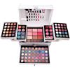 VolksRose Valigetta Trucchi 118 Pezzi, Cofanetto Regalo Donna con Palette Ombretti, Blush, Rossetti, Makeup Set Completo per Principianti - Valigetta Trucchi Palette makeup viso e occhi travel kit