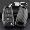 MIHUMOE Per Audi A1 A3 S3 Q3 Q7 TT Auto In Fibra di Carbonio Flip Portachiavi Portachiavi Custodia Proteggi Accessori di Copertura