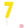 NONE Candela gigante di compleanno - Decorativa numero 7