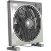 PLUSHOME Ventilatori da terra Altezza regolabile, Ventilatore da pavimento, Ventilatore da tavolo, Circolatore d'aria, Ventilatore industriale metarico. Da 25W a 120W. Ventola rotante a 360 gradi.