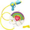 NONE Plushome water gun 15.5x8.5cm, with 18.5x20cm backpack and 70cm tube, available in 16 fun drawings, perfect for playing in the pool / beach / patio