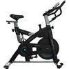 Cecotec Bicicletta Stazionaria da Interno con Volano da 24Kg e DrumFit Indoor 24000 Race Sprint APP. Monitoraggio della frequenza cardiaca.