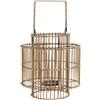 NONE SUPPORTO PER MANIGLIE IN METALLO BAMBÙ 30X30X32 47 NATURALE PV181109