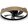 Cecotec Ventilatore da Soffitto Cecotec con Luce EnergySilence LampAero 650 Beige Design Telecomando. Motore DC, 20W, LED 45W
