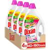 DIXAN Addio alla separazione - Detergente liquido Scatola da 4 unità x40 lavaggi 4x1,8 Litri - Totale 7,2 litri