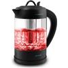 Cecotec Bollitore Elettrico Cecotec ThermoSense 390 Clear. 1,7 litri, Senza BPA, Potenza 2200 W, Base a 360º