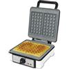 Cecotec Fun Gofrestone Double, macchina per waffle con 1200 W di potenza, rivestimento ecologico antiaderente Rockstone.