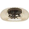 Cecotec Ventilatore da Soffitto Cecotec con Luce EnergySilence LampAero 600 Luce NaturaleLegno. 20W, Motore DC, Luce LED, 5 Pale da 11", Telecomando