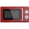 Cecotec Microonde Meccanico con Grill 20 L Proclean 3110 Rosso Retrò. 700 W in 6 Livelli, Timer fino a 30 Minuti