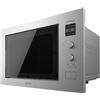 Cecotec Microonde Digitale da 25 Litri con Funzione Encrustable e Grill in Acciaio Integrato GrandHeat 2550. 1320 W, 8 Funzioni, Timer