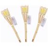 NONE PLUSHOME Pack 3 unità Torcia da giardino 30CM/78CM con Candela di Citronella 100 grs,3% Citronelle. Lanterne decorative in bambù