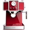Cecotec Express Power Espresso 20 Tradizionale Macchina da Caffè Rosso Chiaro. 1350 W, 20 bar Tecnologia ForceAroma