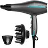 Cecotec Bamba IoniCare 5300 Maxi Aura Nero Asciugacapelli Ionico. 2200 W, Motore AC, Funzione Aria Fredda, Cavo da 1,8 m