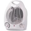 NONE Riscaldamento Domestico 1000/2000W, Stufa ad Aria Calda per Bagno Invernale, Stufa Elettrica Leggera e Portatile a Basso Consumo - Termostato Regolabile 1000W - 2000W, Ventilatore con Aria Naturale o