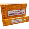 Goloka Incenso Goloka Nag Champa Sticks Miscela singola Erbe rare Fiori Oli in resina di miele