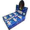 NONE Incenso Satya Nag Champa Cones - scatola da 12 scatole da 12 coni ciascuna più un bruciatore di metallo in ogni scatola realizzata in aromaterapia e fragranze indiane