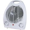 Riscaldatore bagno 500W, ceramico PTC a basso consumo, termoventilatore portatile, riscaldamento rapido, protezione surriscaldamento e antiribaltamento, riscaldatore ambiente